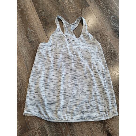 Lululemon Women's Heather‎ Gray Essential Tank Top Pleated #6 - Picture 1 of 6